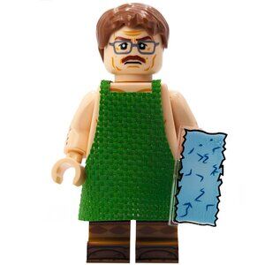 Walter White Minifigure - Custom Breaking Bad Collectible Figure Toy Building